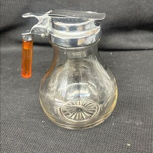 Vintage syrup dispenser